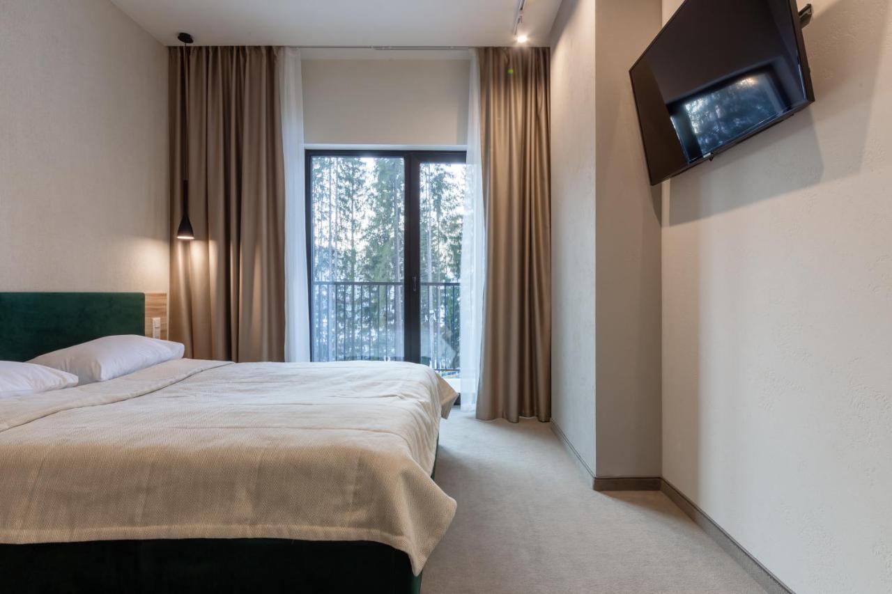 Hvoya Apart-Hotel & Spa Bukovel Bagian luar foto